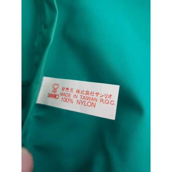 Sanrio Hello Kitty Keroppi Full Size Backpack Bag Vintage UNUSED EUC RARE 1995 - Picture 7 of 8